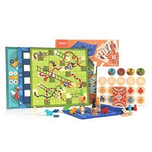 Classic Board Games (9 in 1) including 5 in a row and Chess