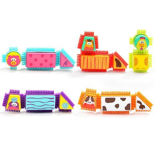 wooden building blocks for kids with Bristle